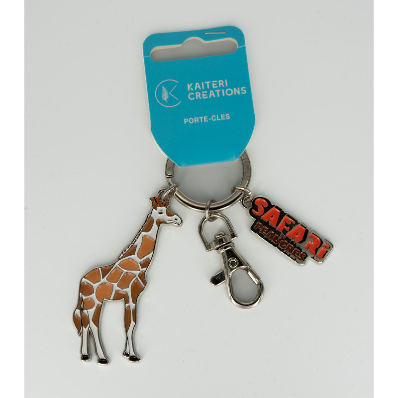 Porte clé girafe