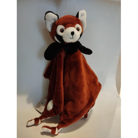 doudou couverture panda roux