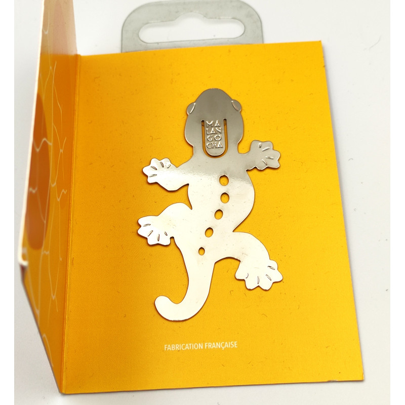 Marque page gecko Made in France