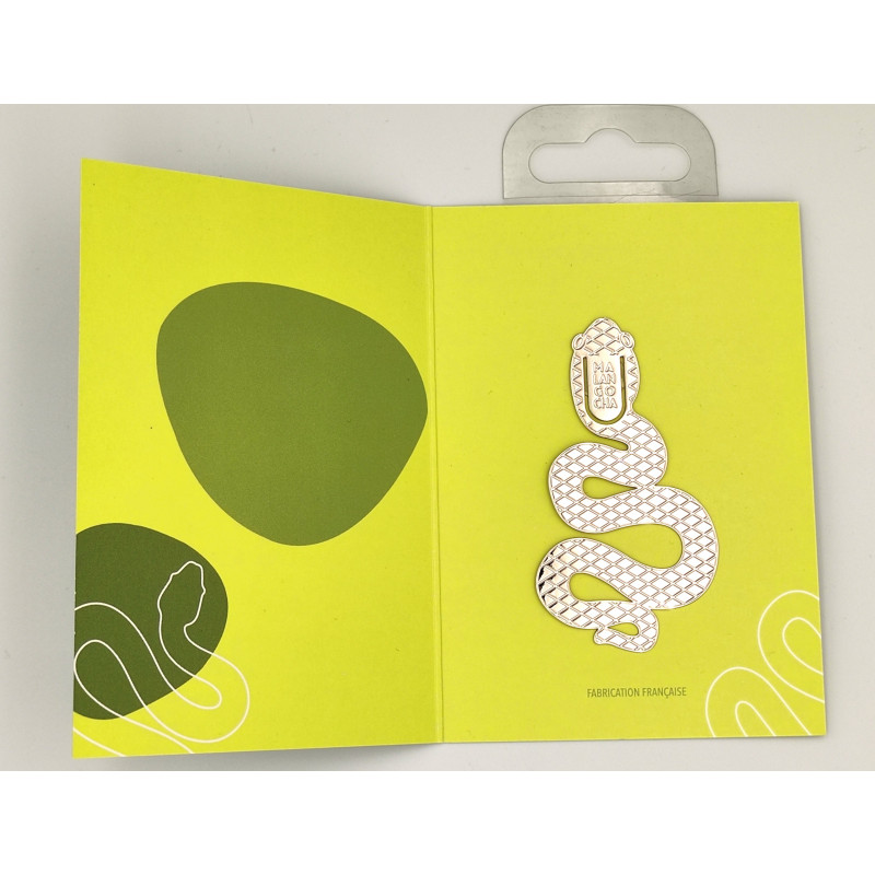 Marque page serpent Made in France