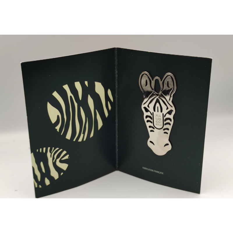 Marque page zebre Made in France