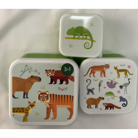 lunch box enfant animaux