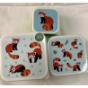 lunch box enfant panda roux