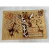Trousse plate en toile made in france
