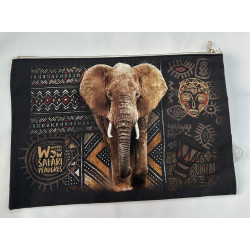 Trousse plate éléphant en...