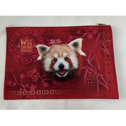 Trousse plate panda roux...