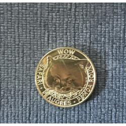 Monnaie souvenir panda roux