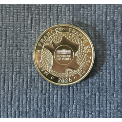 Monnaie souvenir panda roux