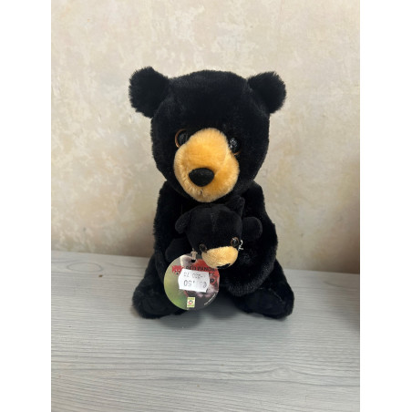 Peluche ours et son petit