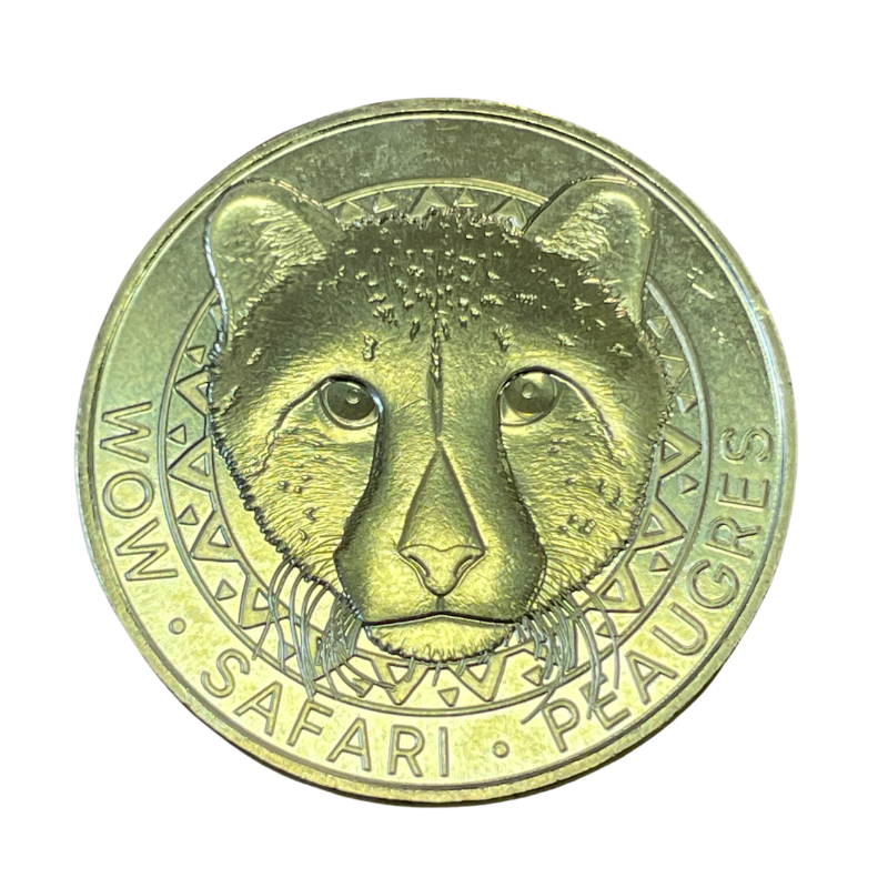 Monnaie souvenir guépard